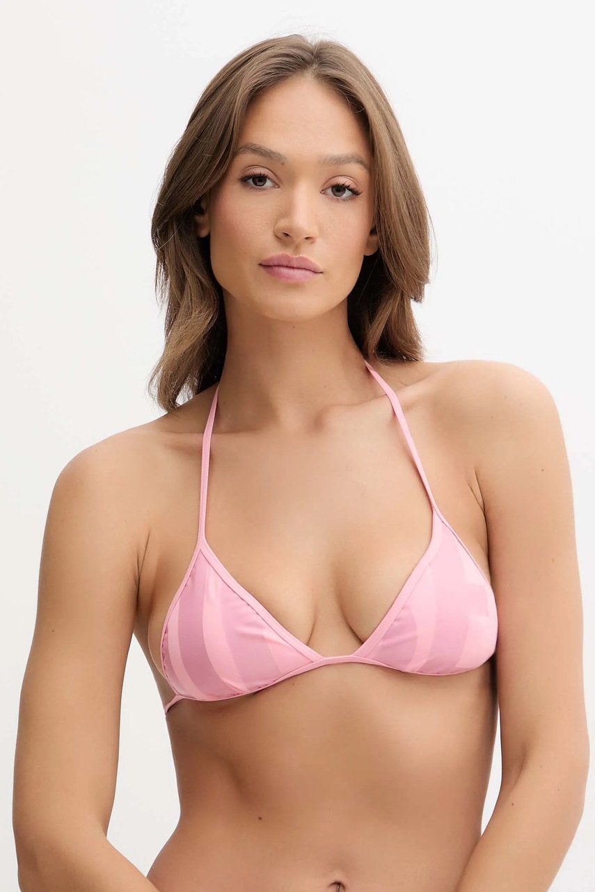 Diesel sutien de baie BFB-SEES-A BRA culoarea negru, cupa usor rigidizata, A15227.0HPAL