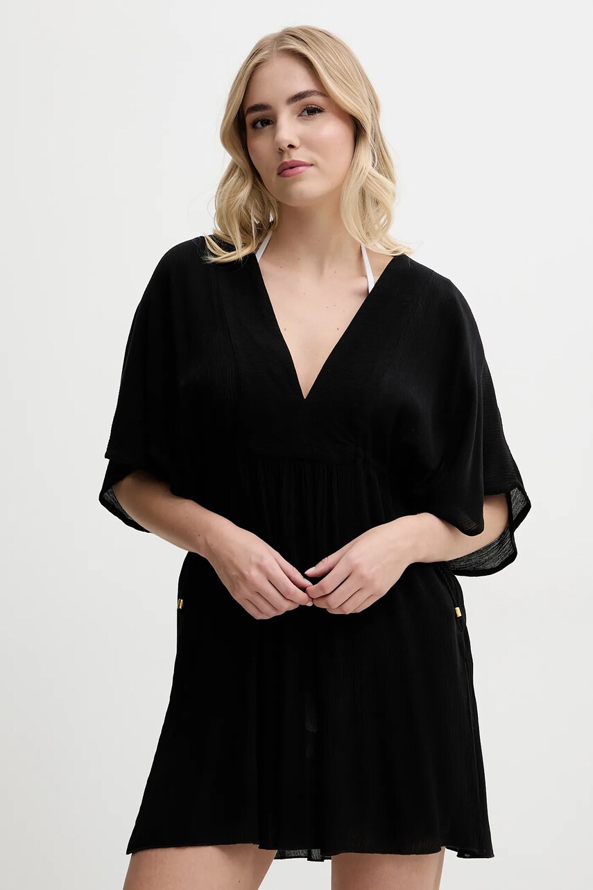 Levně Plážové šaty Lauren Ralph Lauren černá barva, 20151080