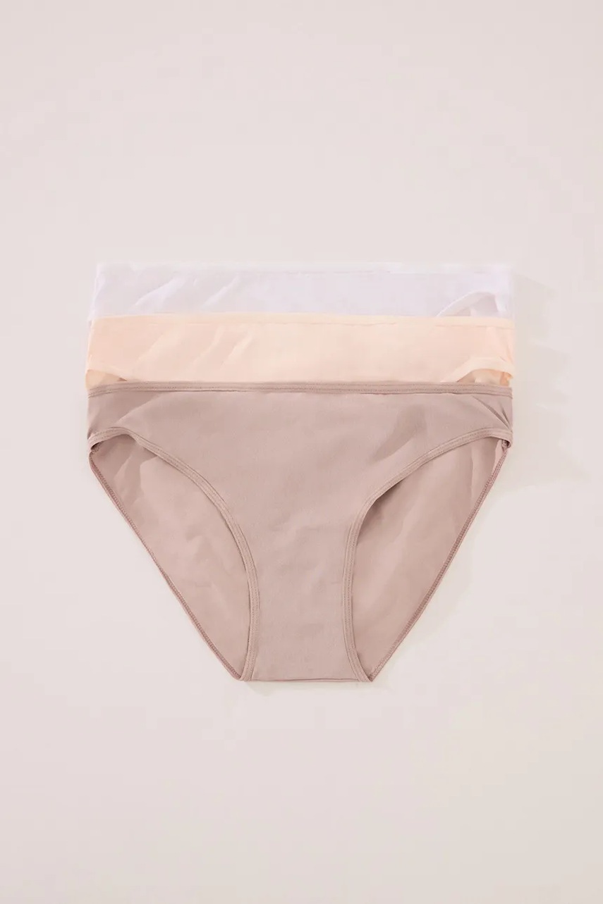 women\'secret chiloți 3-pack culoarea alb, 7683092