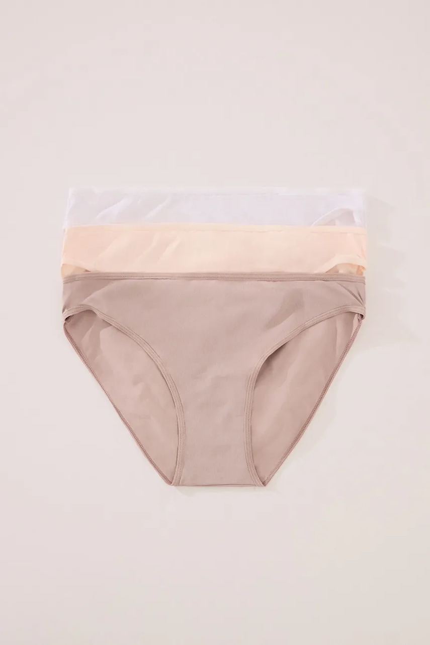 women\'secret chiloți 3-pack culoarea alb, 7683092