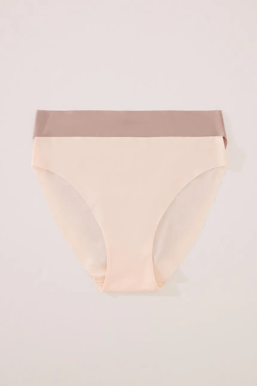 women\'secret chiloți 2-pack culoarea alb, 7683094
