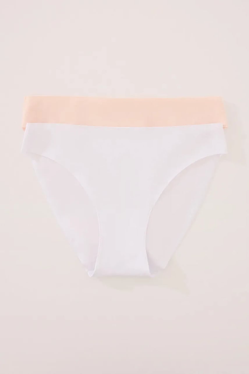 women\'secret chiloți 2-pack culoarea alb, 7683100