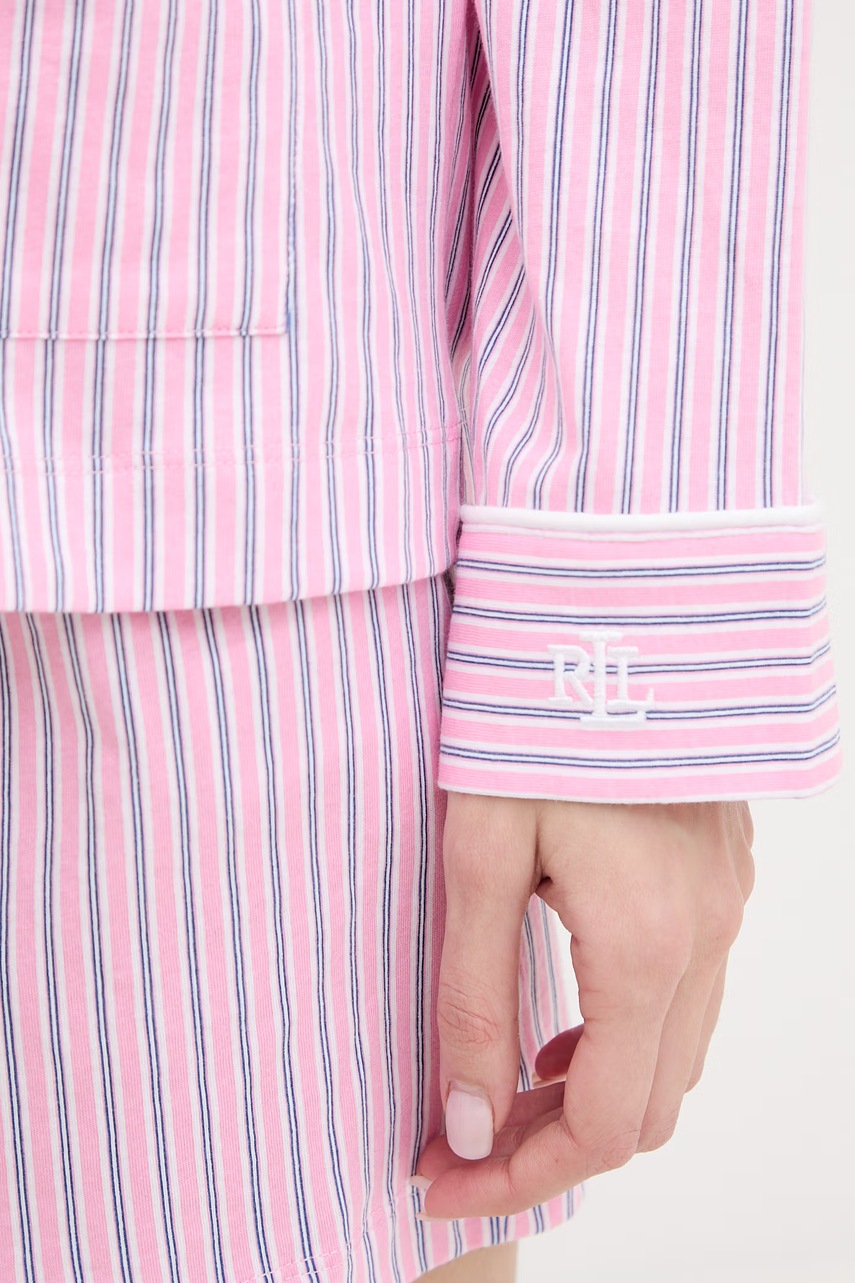 Bavlnené pyžamo Lauren Ralph Lauren