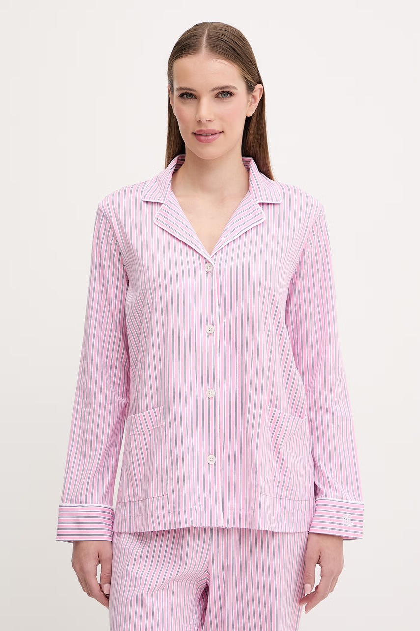 Bavlněné pyžamo Lauren Ralph Lauren (obrázek 3)