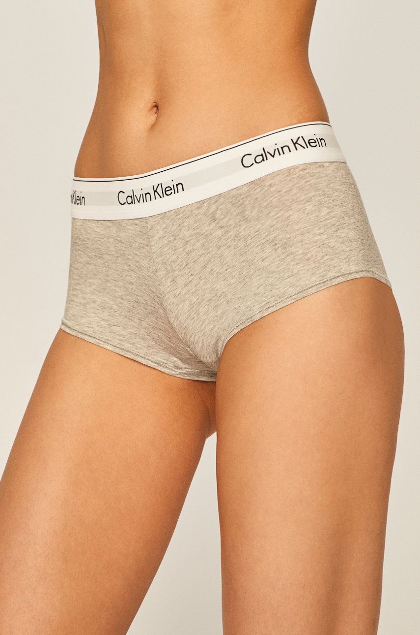 Levně Kraťáskové kalhotky Calvin Klein Underwear Boyshort 0000F3788E