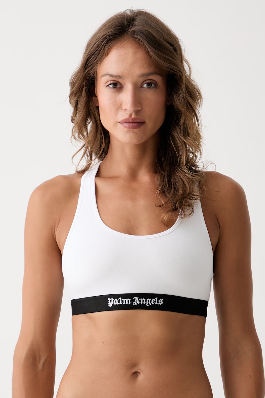 Palm Angels podprsenka bavlnená s elastanom