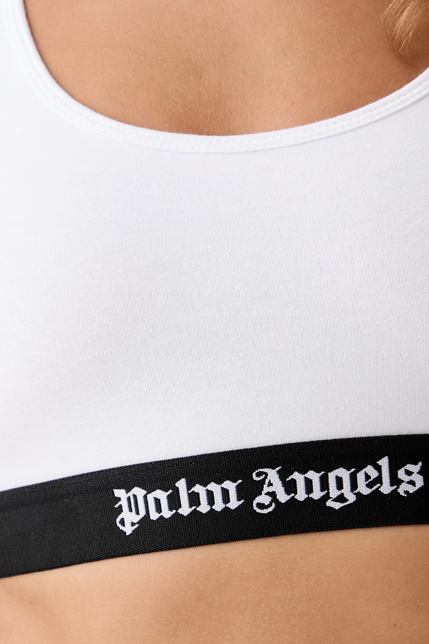 Palm Angels podprsenka bavlněná s elastanem (obrázek 3)