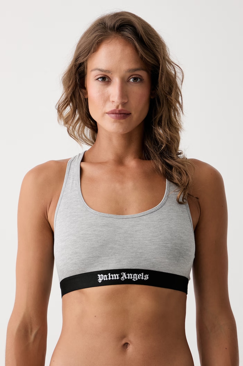 Palm Angels podprsenka bavlnená s elastanom