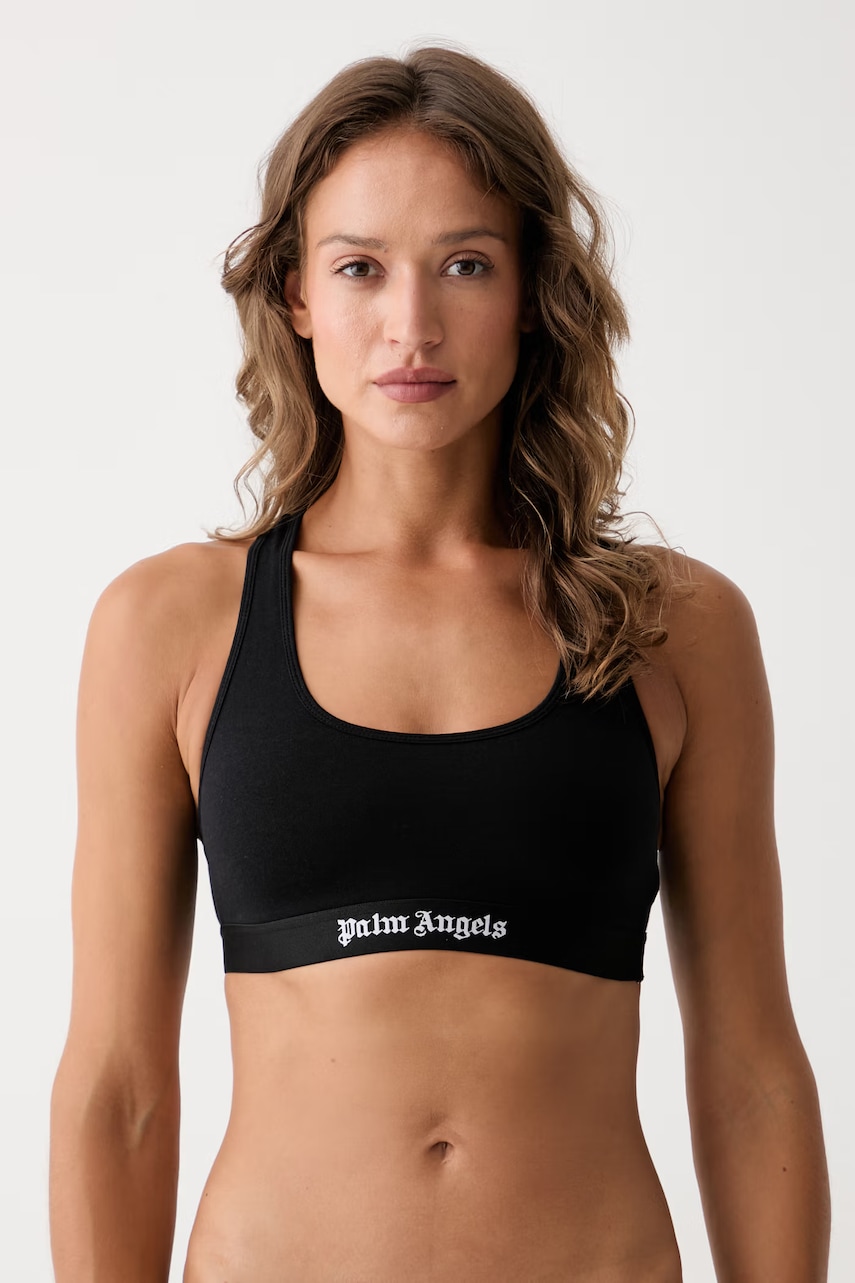 Palm Angels podprsenka bavlnená s elastanom