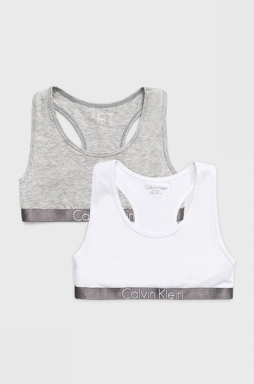 

Calvin Klein Underwear - Сутиен за деца 128-176 (2-бройки), Сив