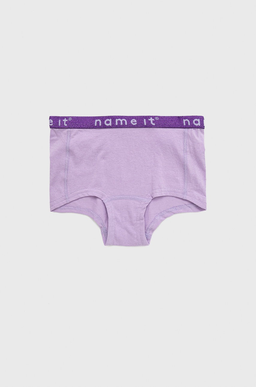 

Дитячі труси Name it колір фіолетовий
