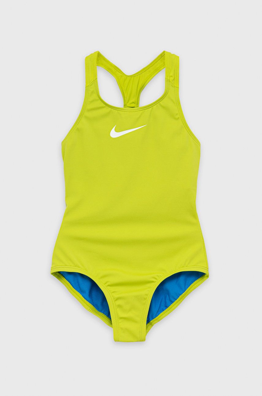 Nike Kids costum de baie copii culoarea verde Copii 2023-03-21