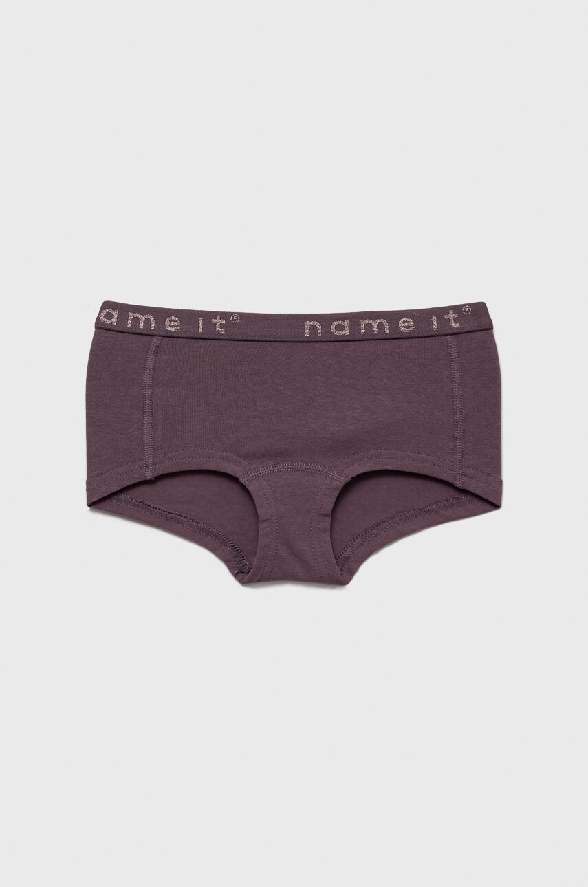 

Дитячі труси Name it колір фіолетовий