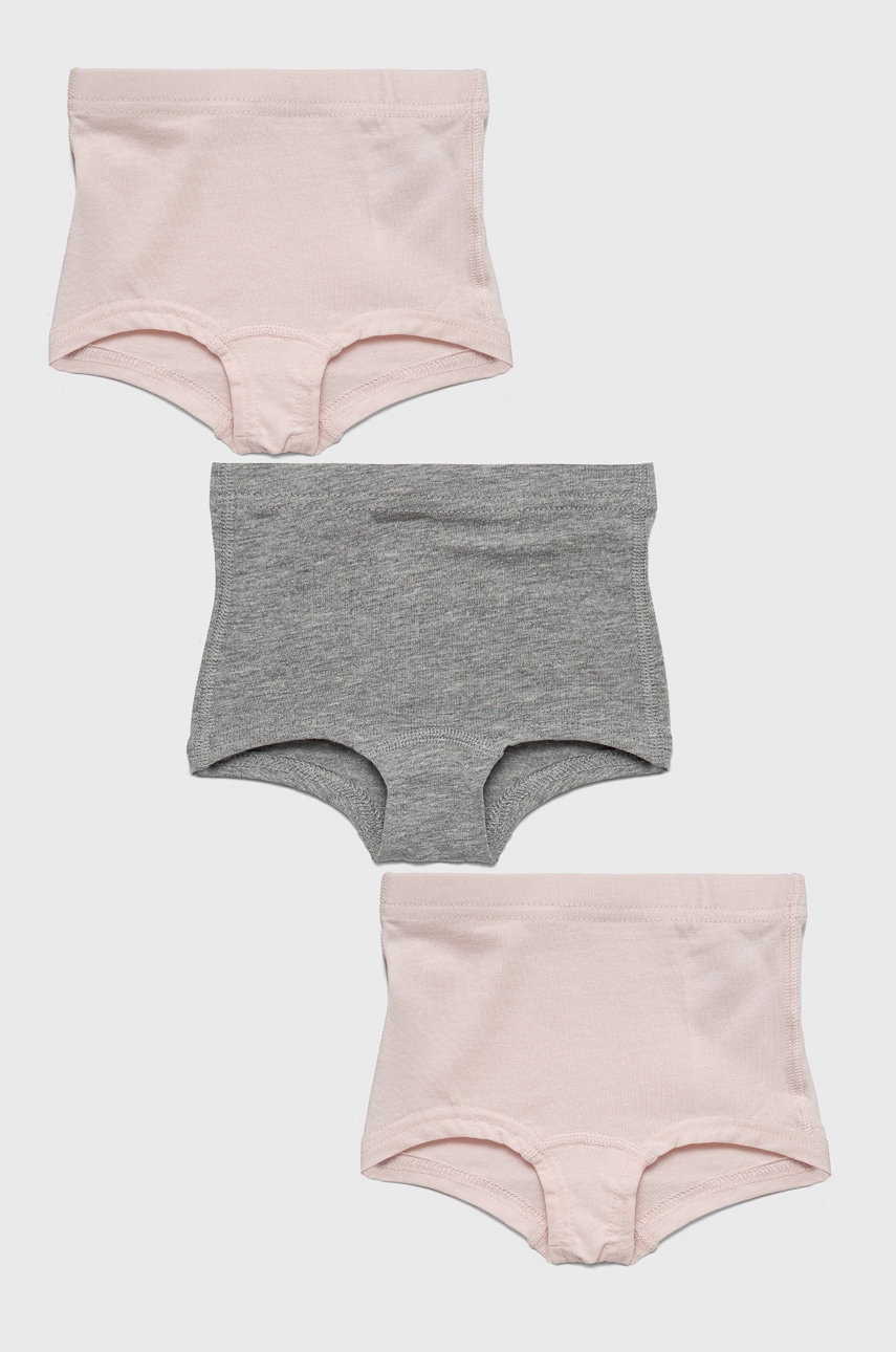 Name It chiloti copii (3-pack) culoarea roz