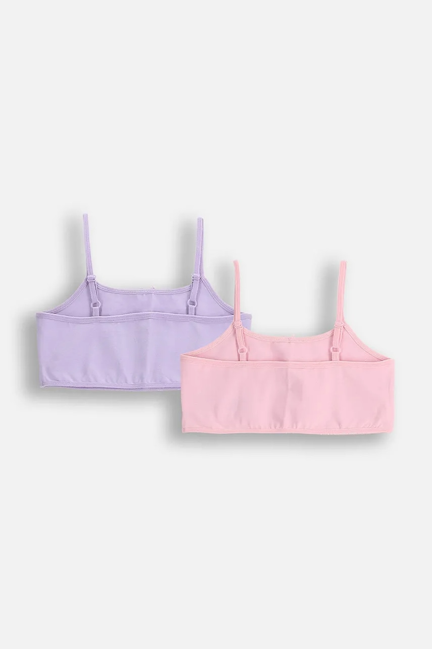 Детский бюстгальтер Coccodrillo 2 шт цвет розовый BASIC UNDERWEAR Детский бюстгальтер Coccodrillo 2 шт цвет розовый BASIC UNDERWEAR
