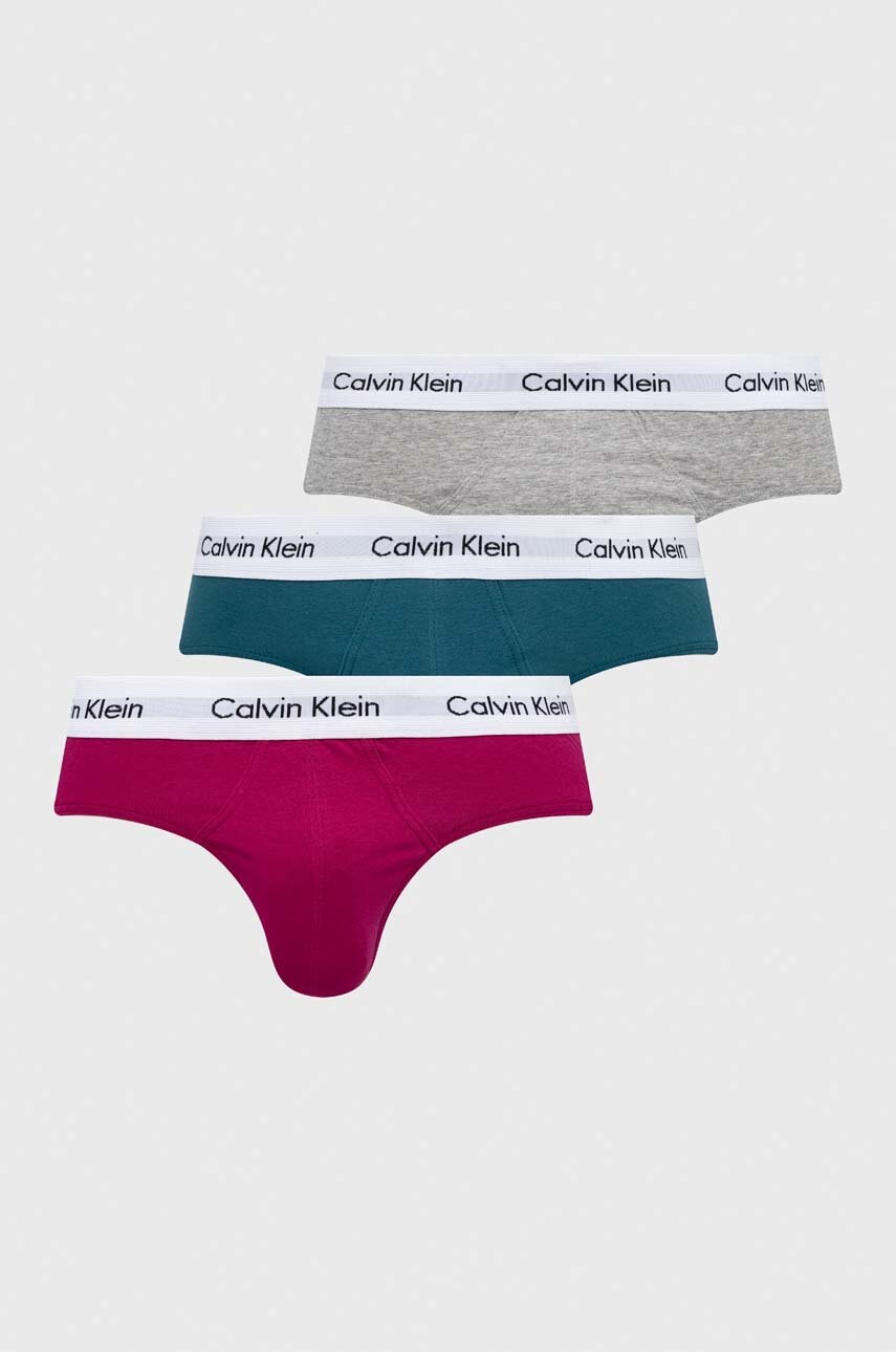 

Слипове Calvin Klein Underwear (3 броя) 0000U2661G, Многоцветен