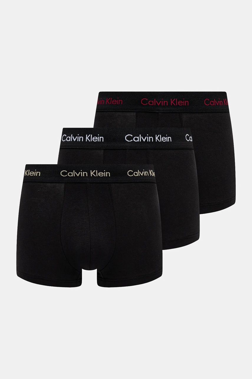 

Боксерки Calvin Klein Underwear (3 чифта) в черно 0000U2664G, Черен