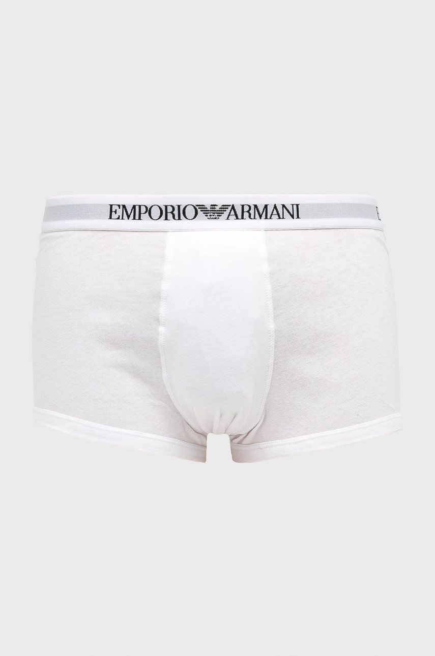 Emporio Armani - Boxerky - bílá - 100% Bavlna