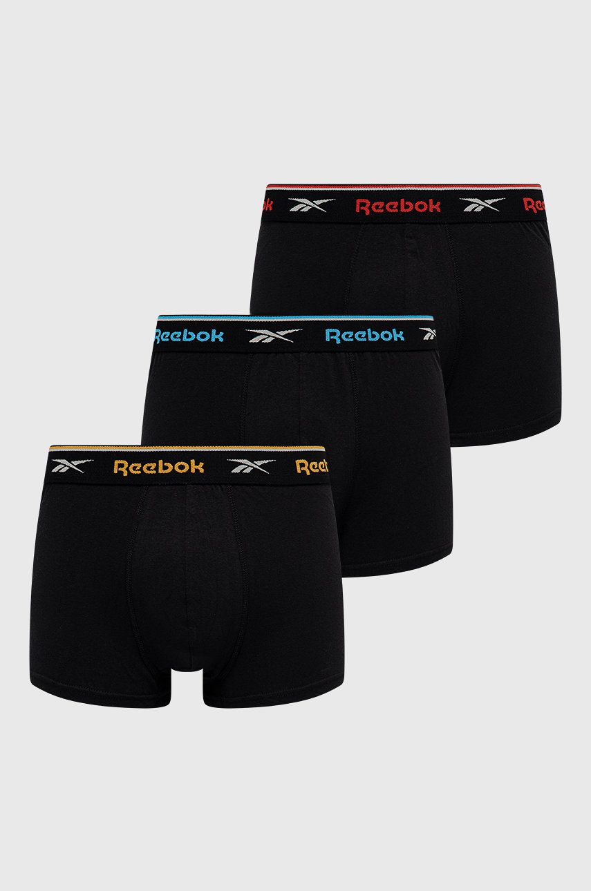 Reebok Boxeri F8336 bărbați, culoarea negru answear.ro imagine noua