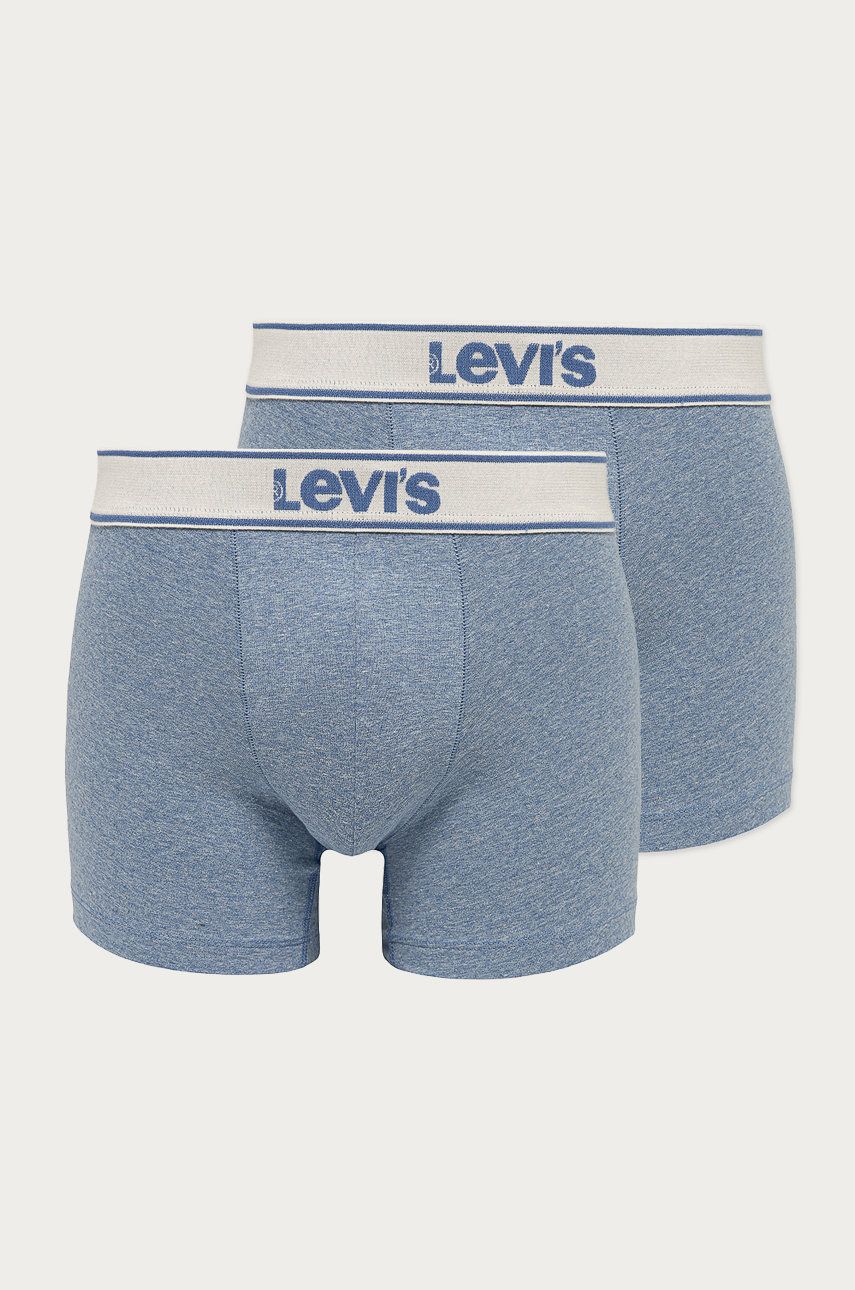 Boxerky Levi′s pánské - modrá -  95% Bavlna