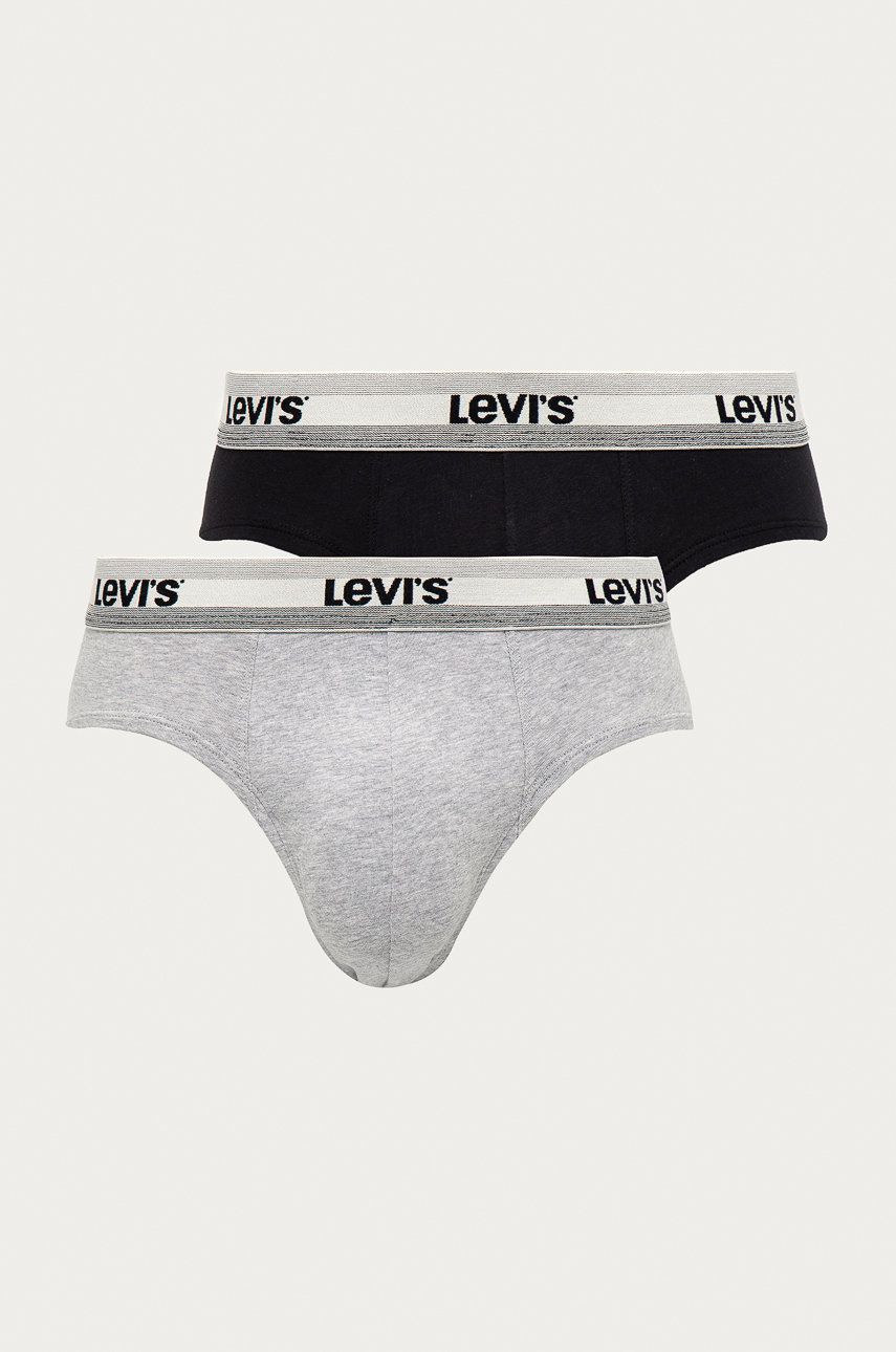 Spodní prádlo Levi′s pánské, šedá barva, 37149.0553-greymelang - šedá -  95% Bavlna