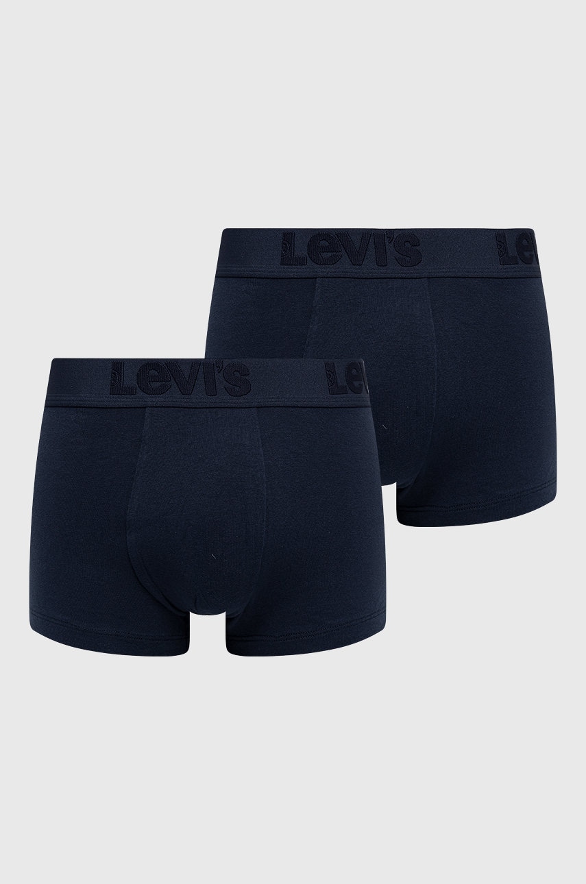 Levi\'s boxeri bărbați, culoarea bleumarin 37149.0297-navy