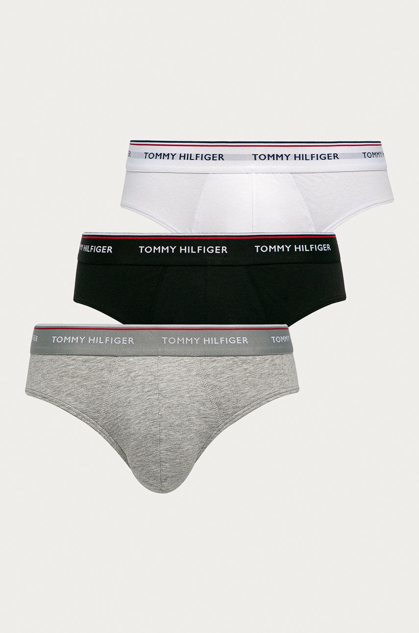 Tommy Hilfiger - Spodní prádlo (3-pack) - šedá -  95% Bavlna