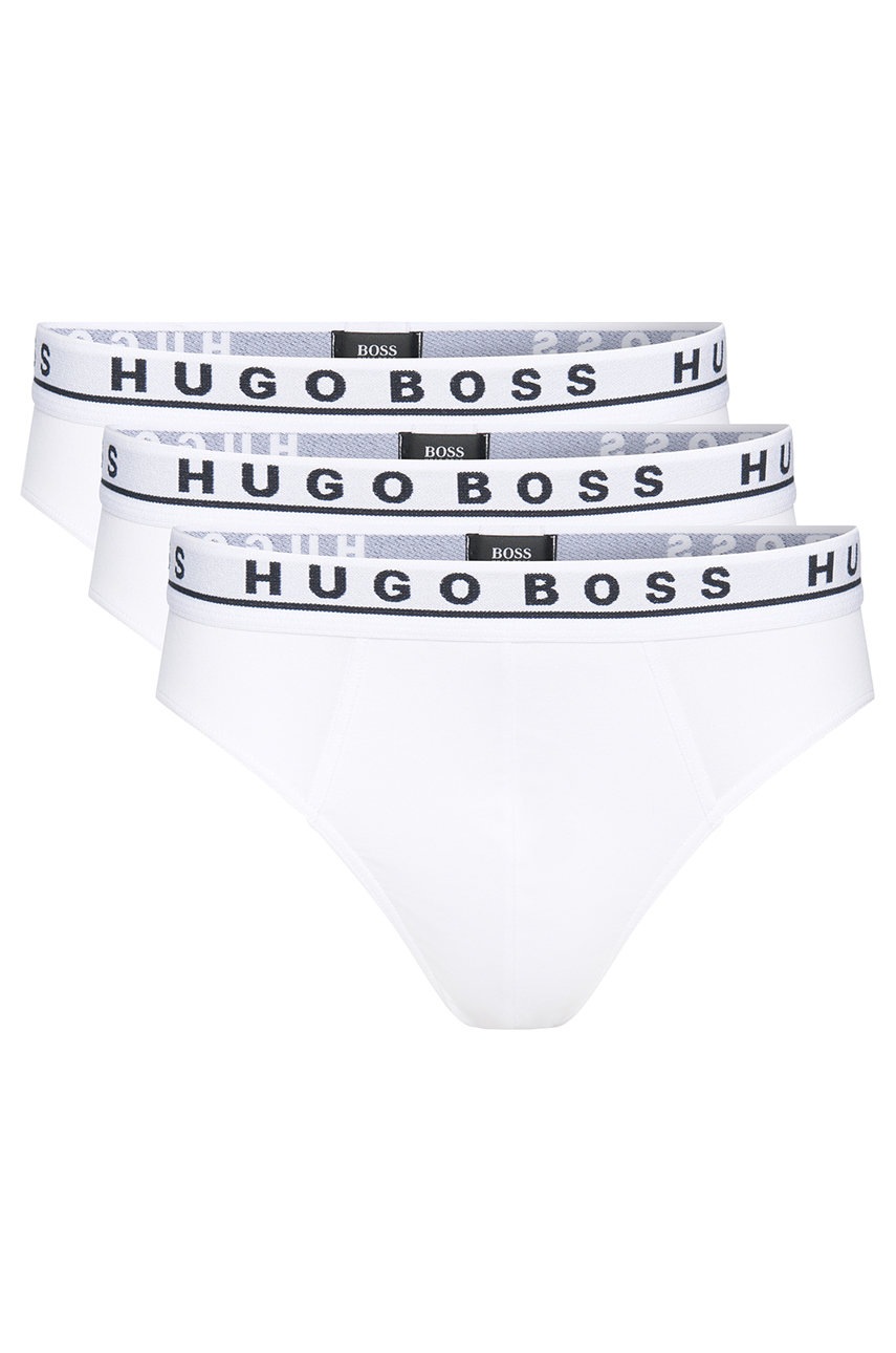 Boss Slip Barbati, Culoarea Alb