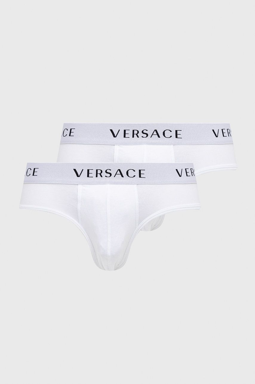 Slipy Versace pánske, biela farba