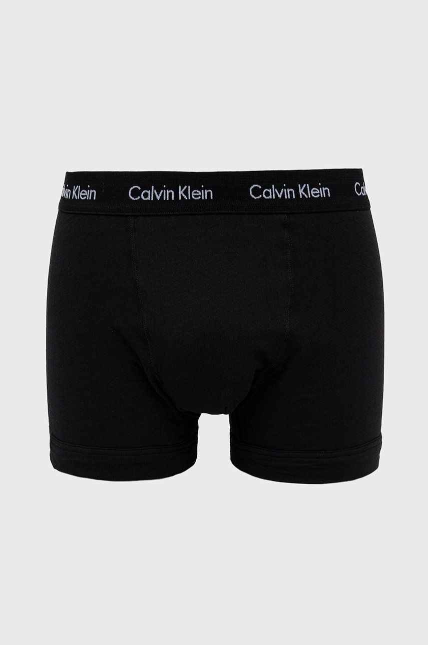 Levně Boxerky Calvin Klein pánské, černá barva
