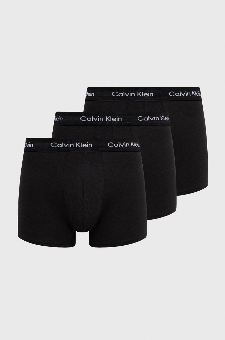 

Calvin Klein - Боксерки (3 чифта) 000NB1770A, Черен
