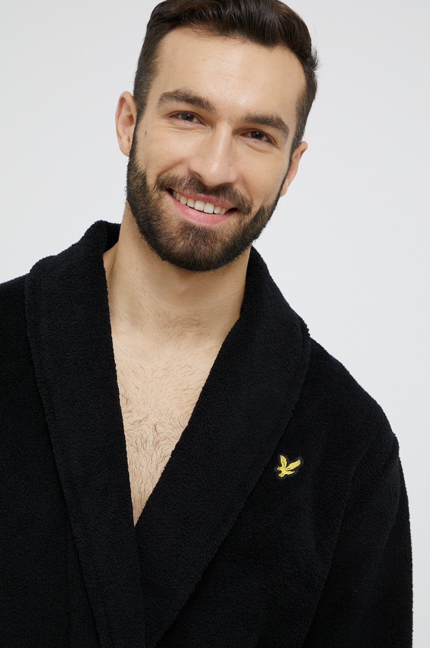 

Халат Lyle & Scott цвет чёрный