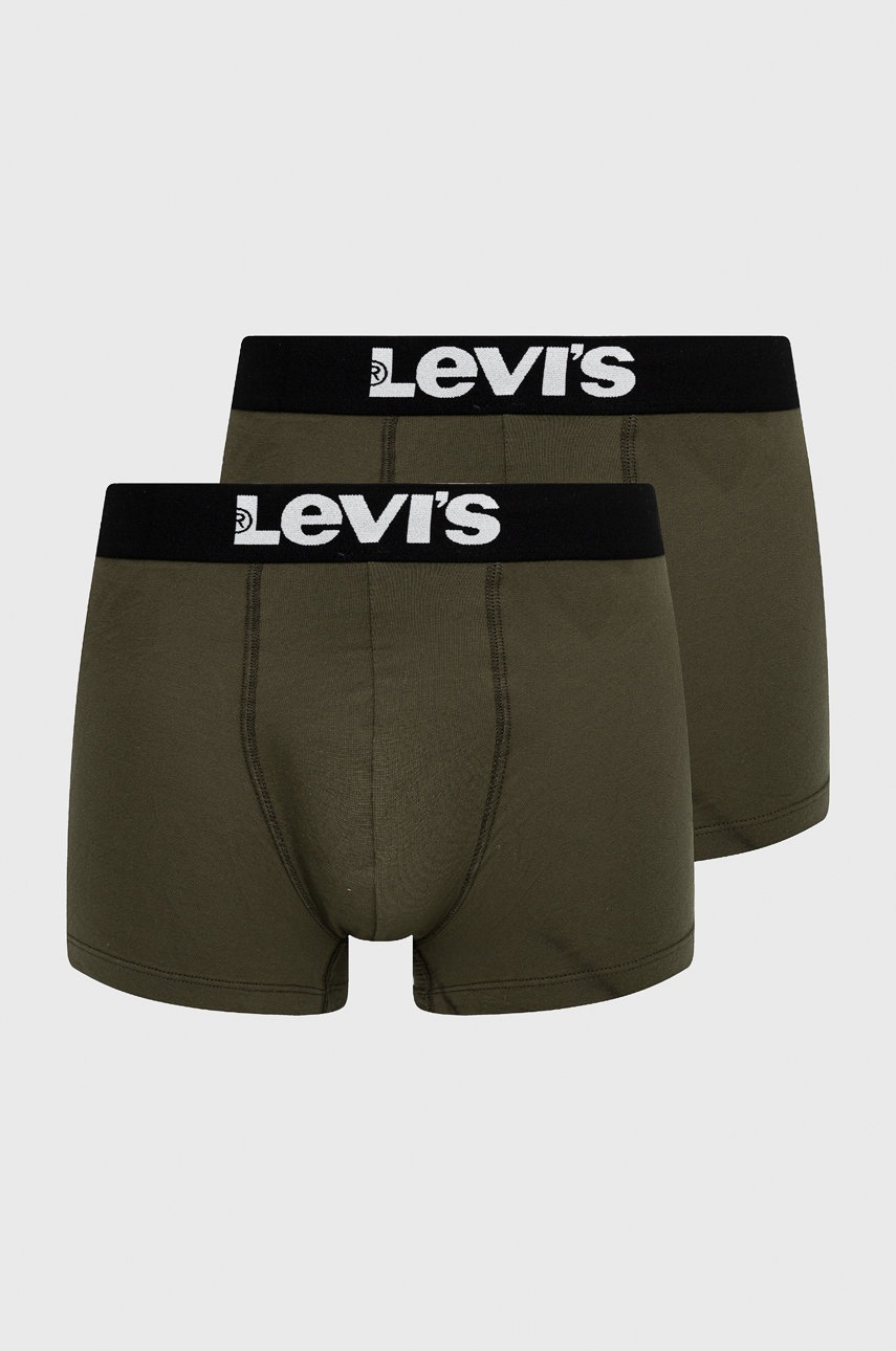 

Боксерки Levi' мъжки в зелено, Зелен
