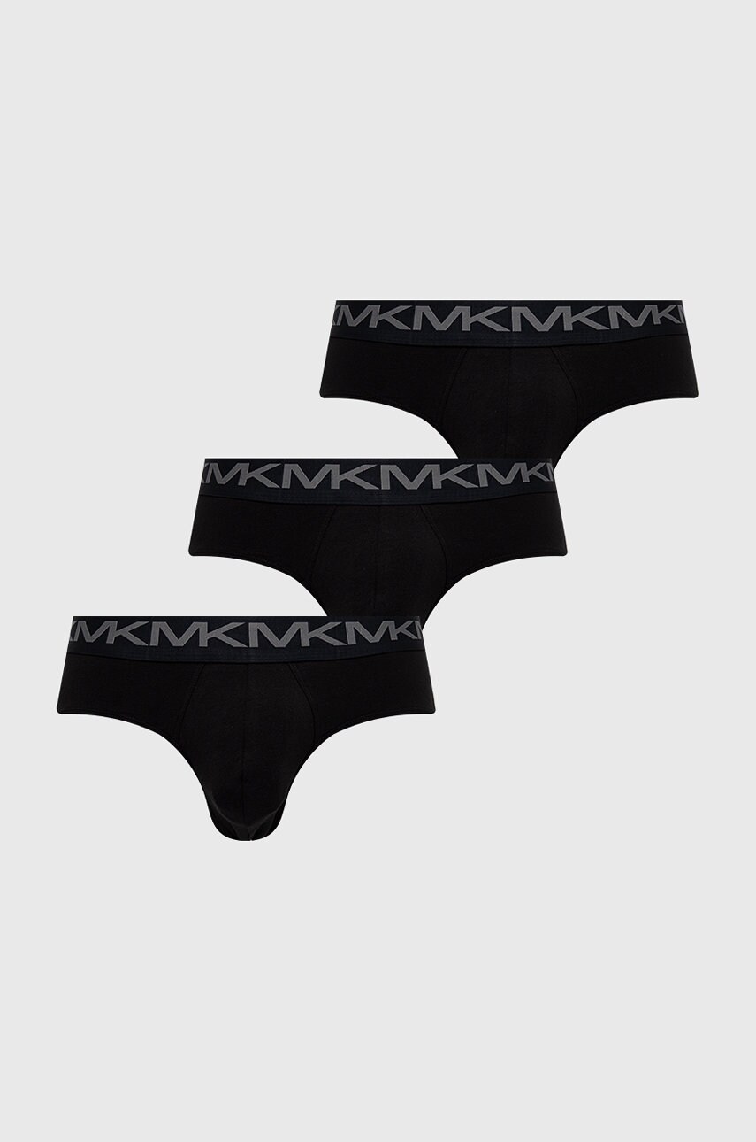 

Слипы MICHAEL Michael Kors (3-pack) мужские цвет чёрный