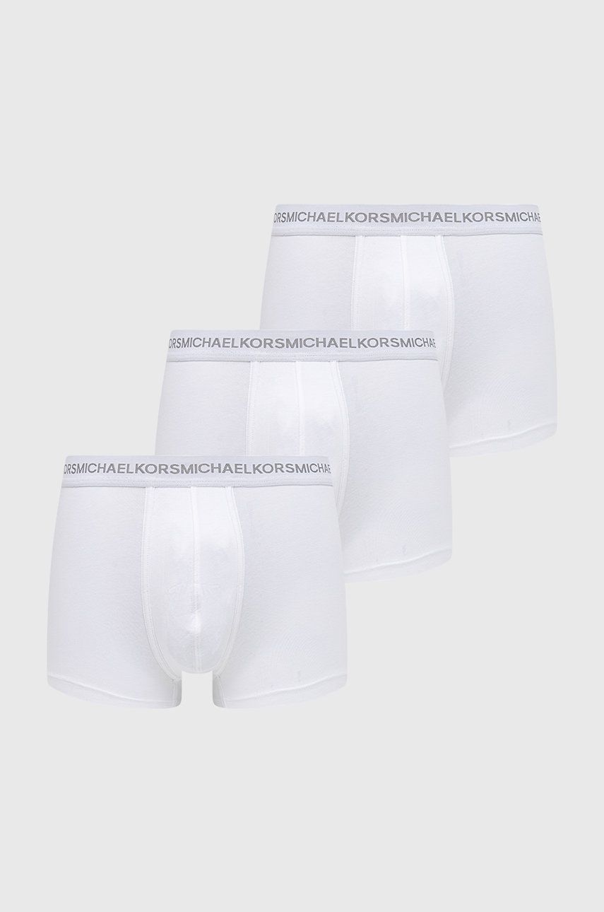 MICHAEL Michael Kors boxeri (3-pack) barbati, culoarea alb