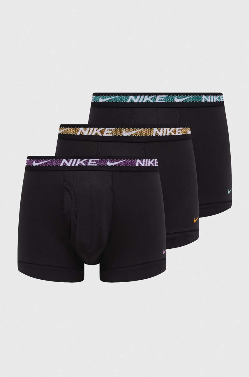 Nike boxeri 3-pack barbati, culoarea maro