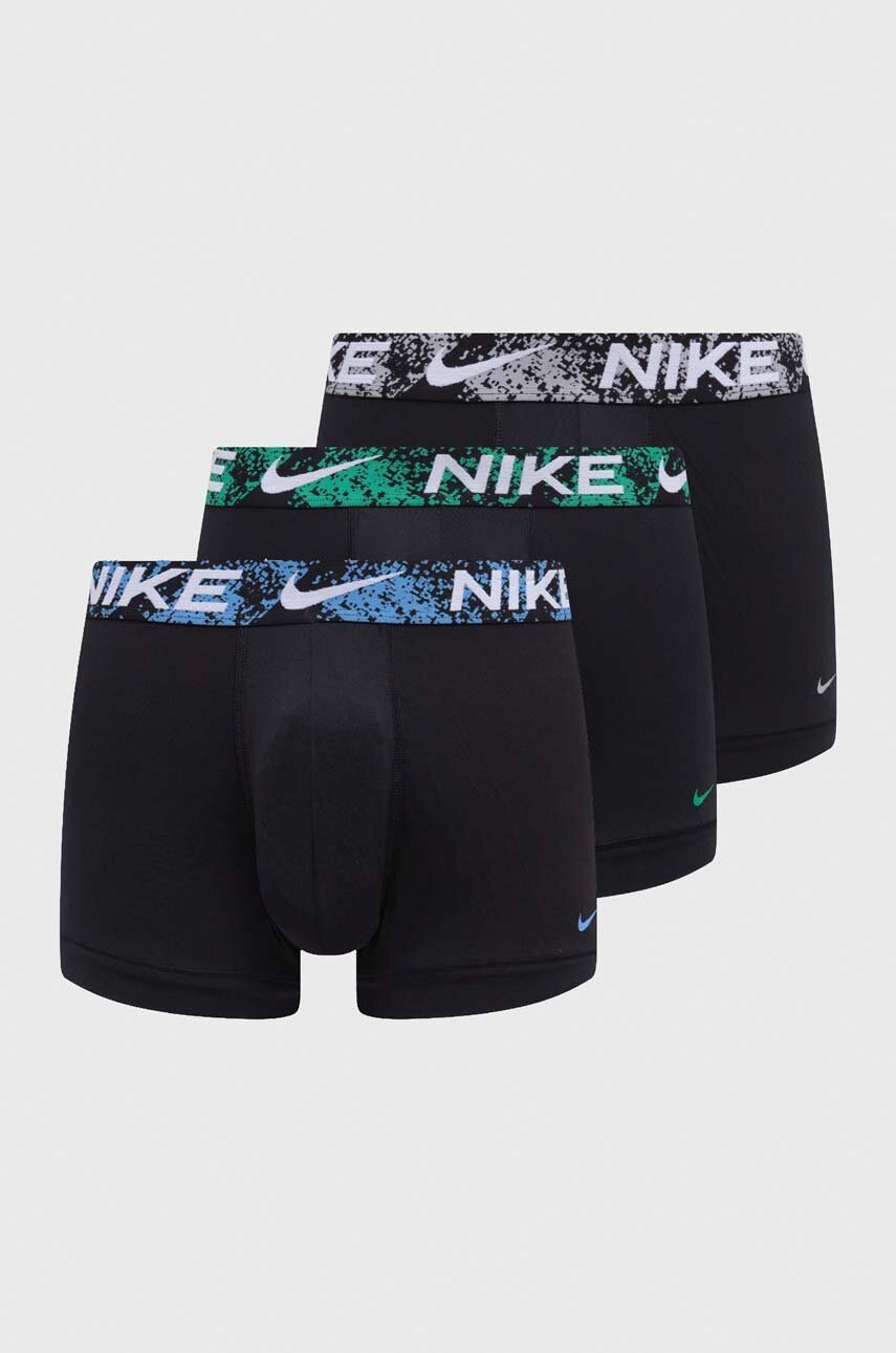 

Боксеры Nike 3 шт мужские цвет чёрный