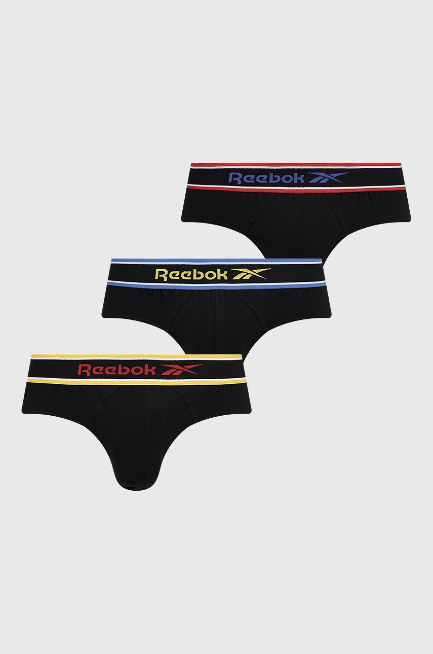 

Слипы Reebok F8381 (3-pack) мужские цвет чёрный