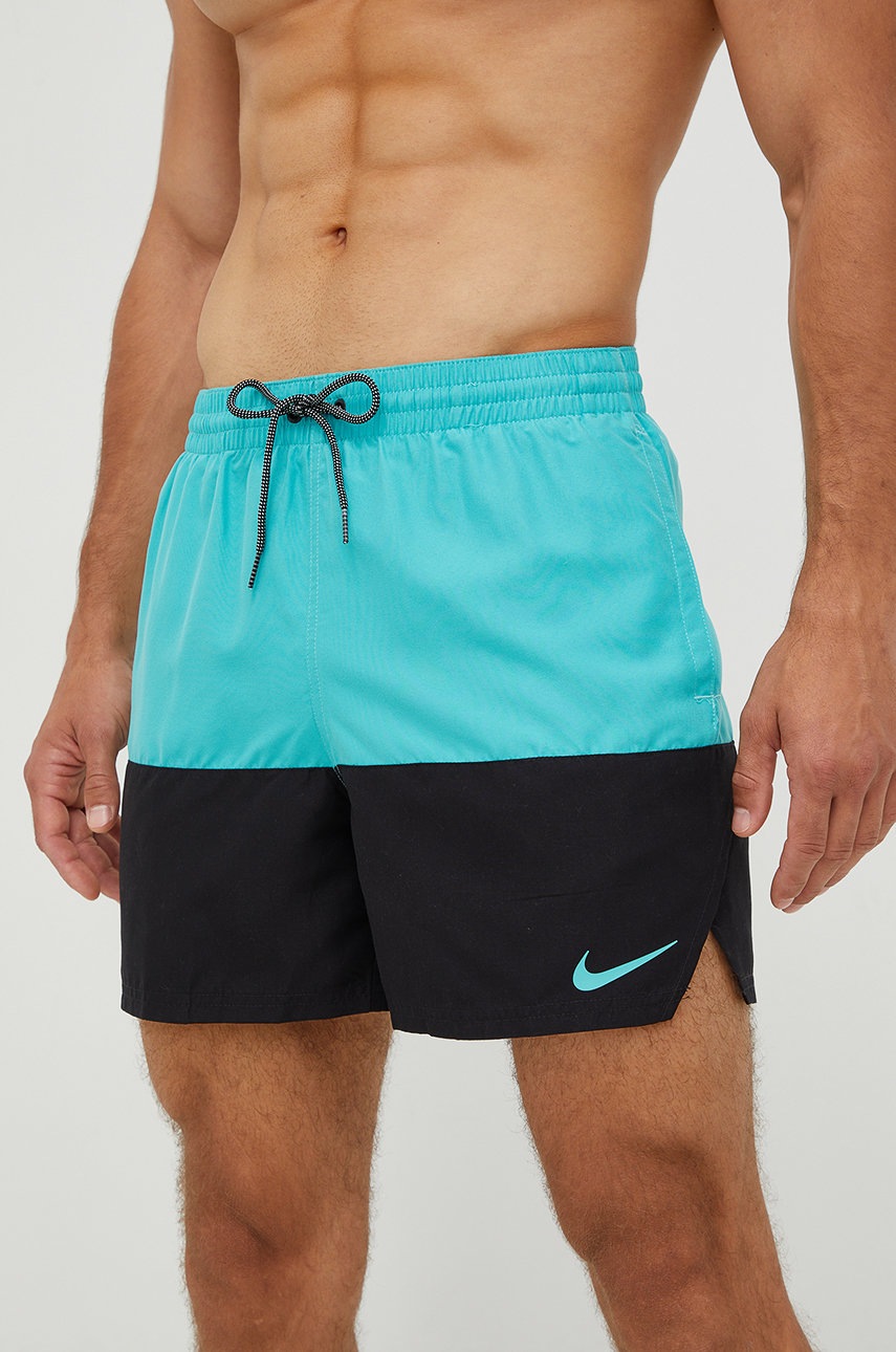 

Плувни шорти Nike Split в тюркоазено, Зелен
