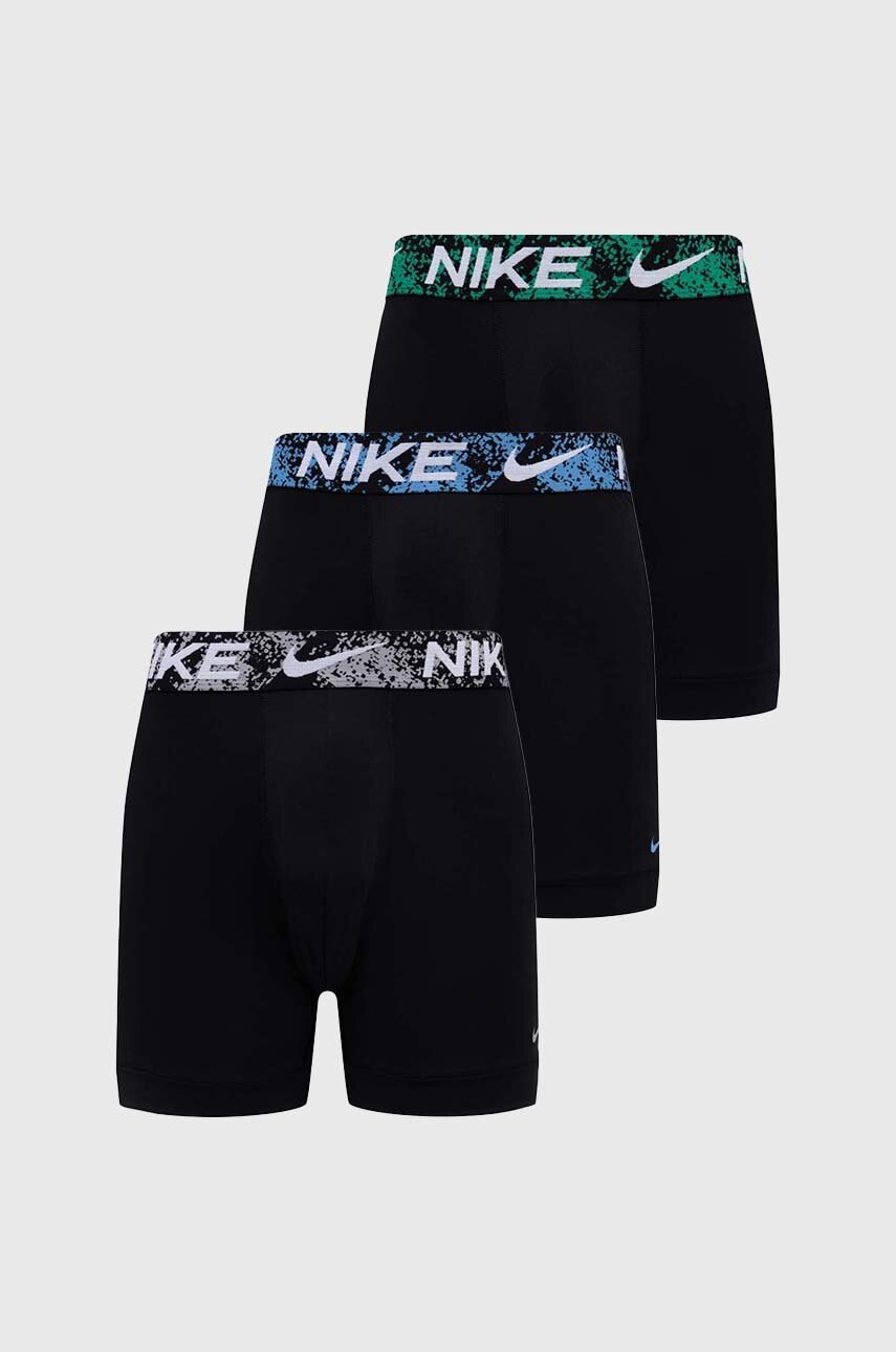 

Боксеры Nike 3 шт мужские цвет чёрный