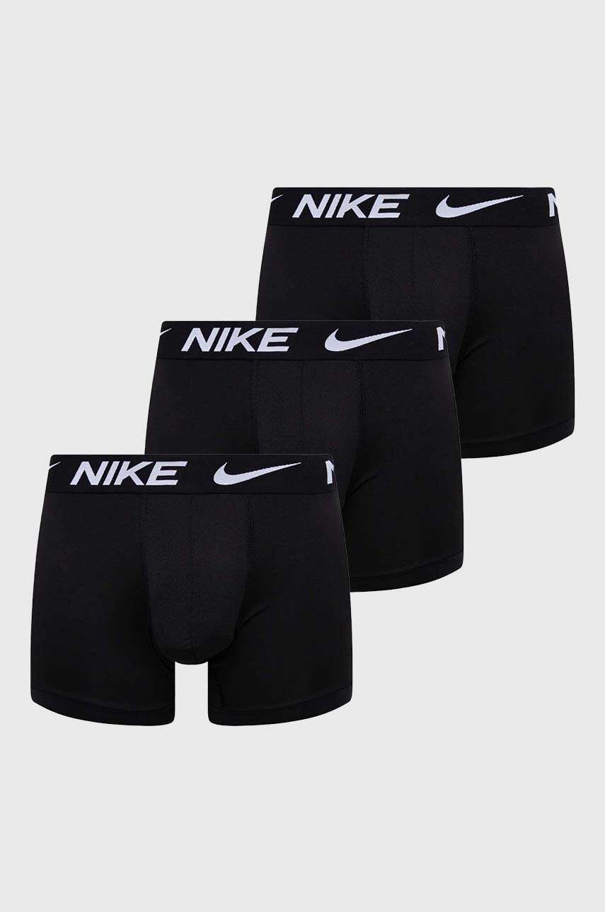 Nike boxeri 3-pack barbati, culoarea negru