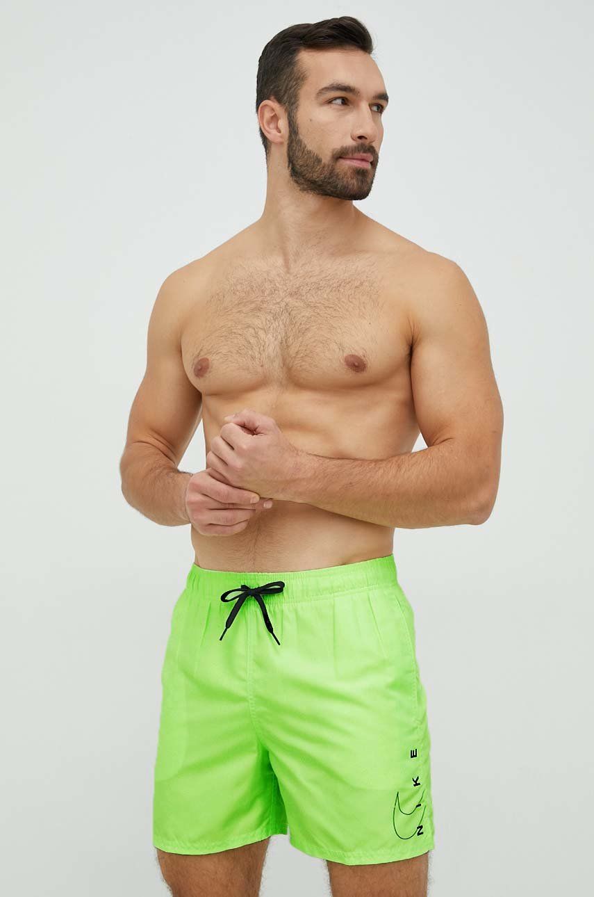 Nike pantaloni scurti de baie culoarea verde answear.ro imagine noua