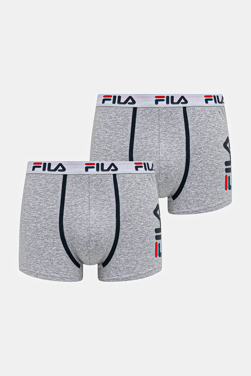 Fila boxeri 2-pack culoarea albastru marin