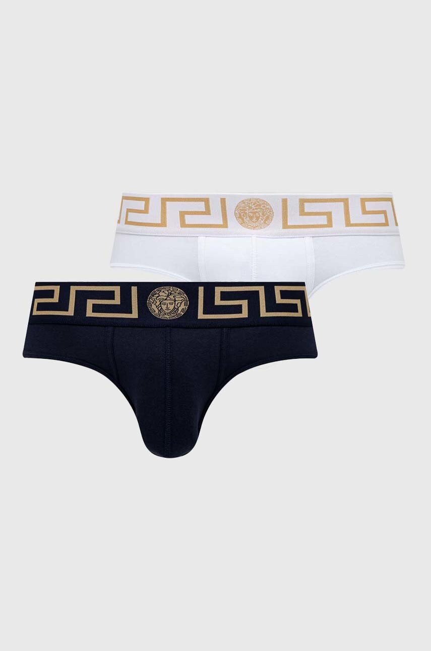 

Слипы Versace 2 шт мужские цвет синий