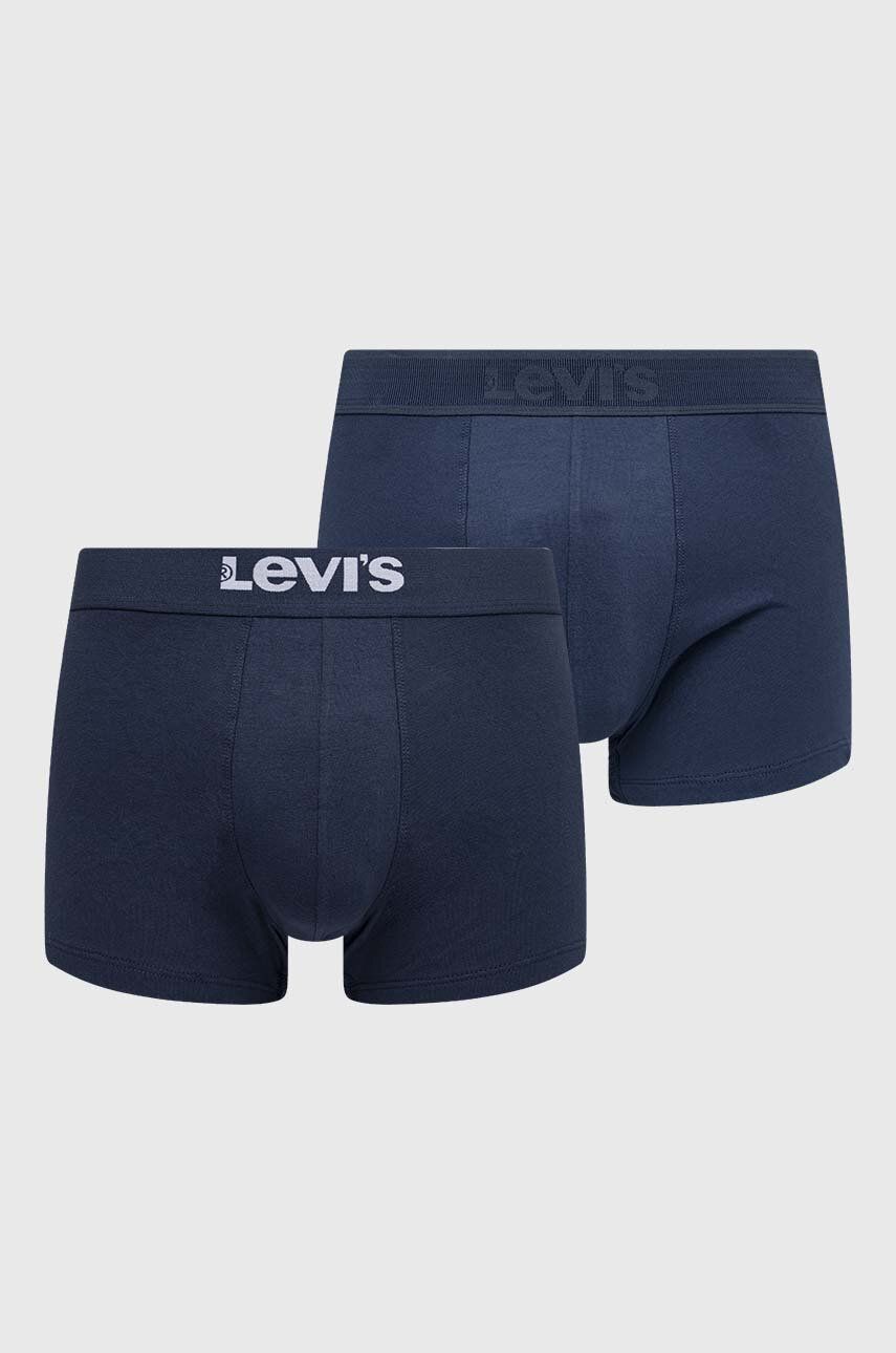 Levi’s boxeri 2-pack barbati, culoarea albastru marin 37149.0827-002 2-PACK imagine noua