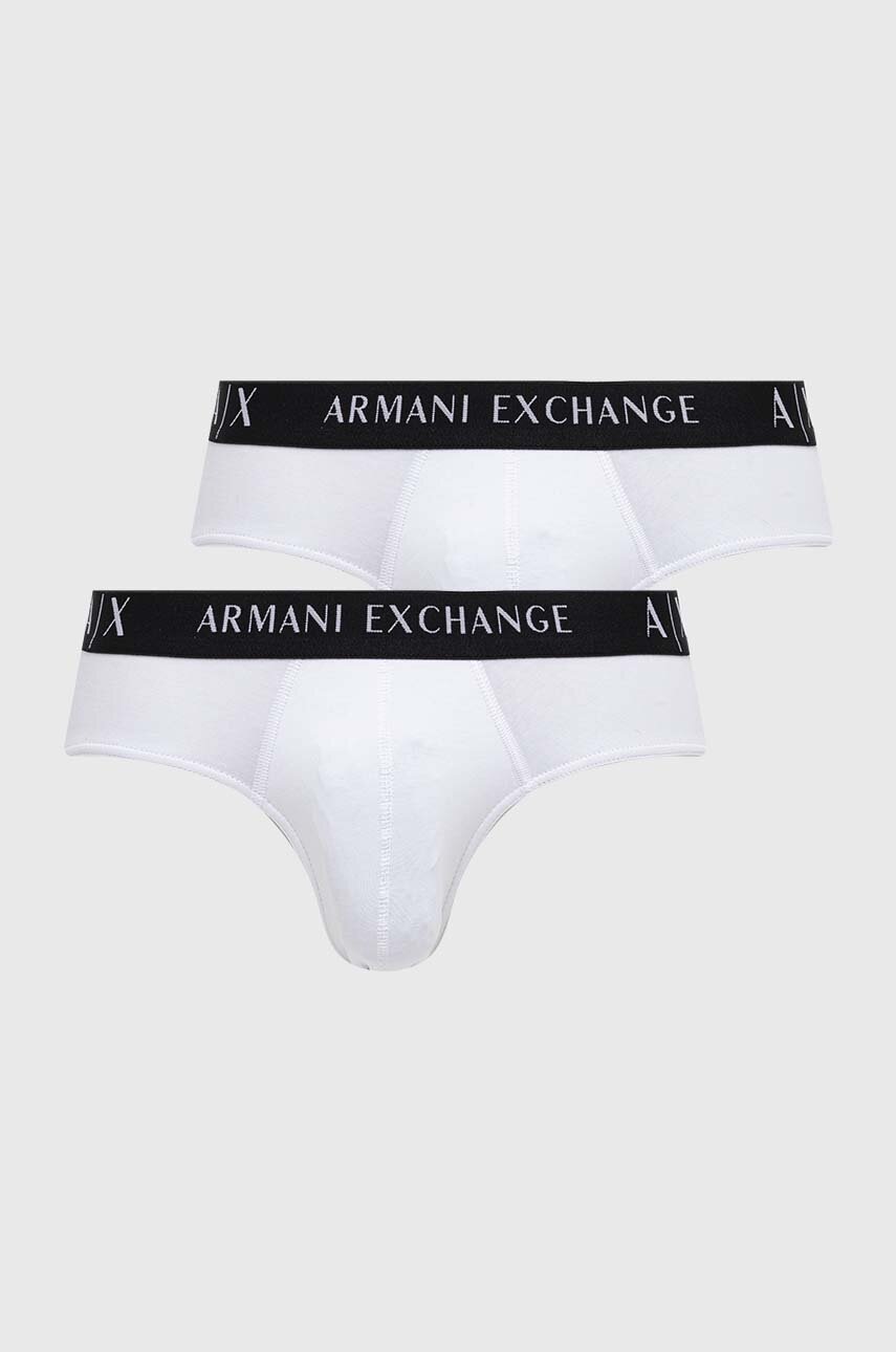 

Слипы Armani Exchange 2 шт мужские цвет белый
