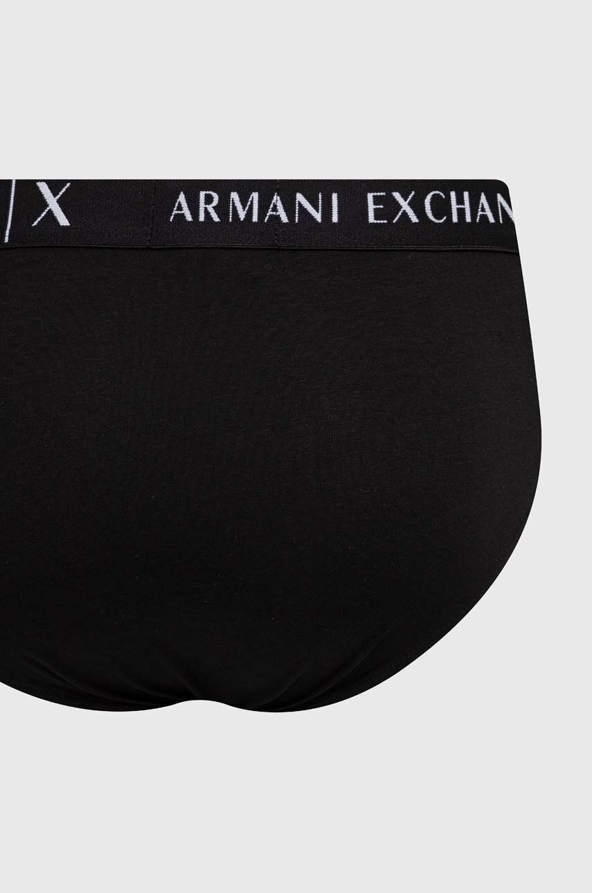 Moške Spodnjice Armani Exchange 2-pack Moški, črna Barva