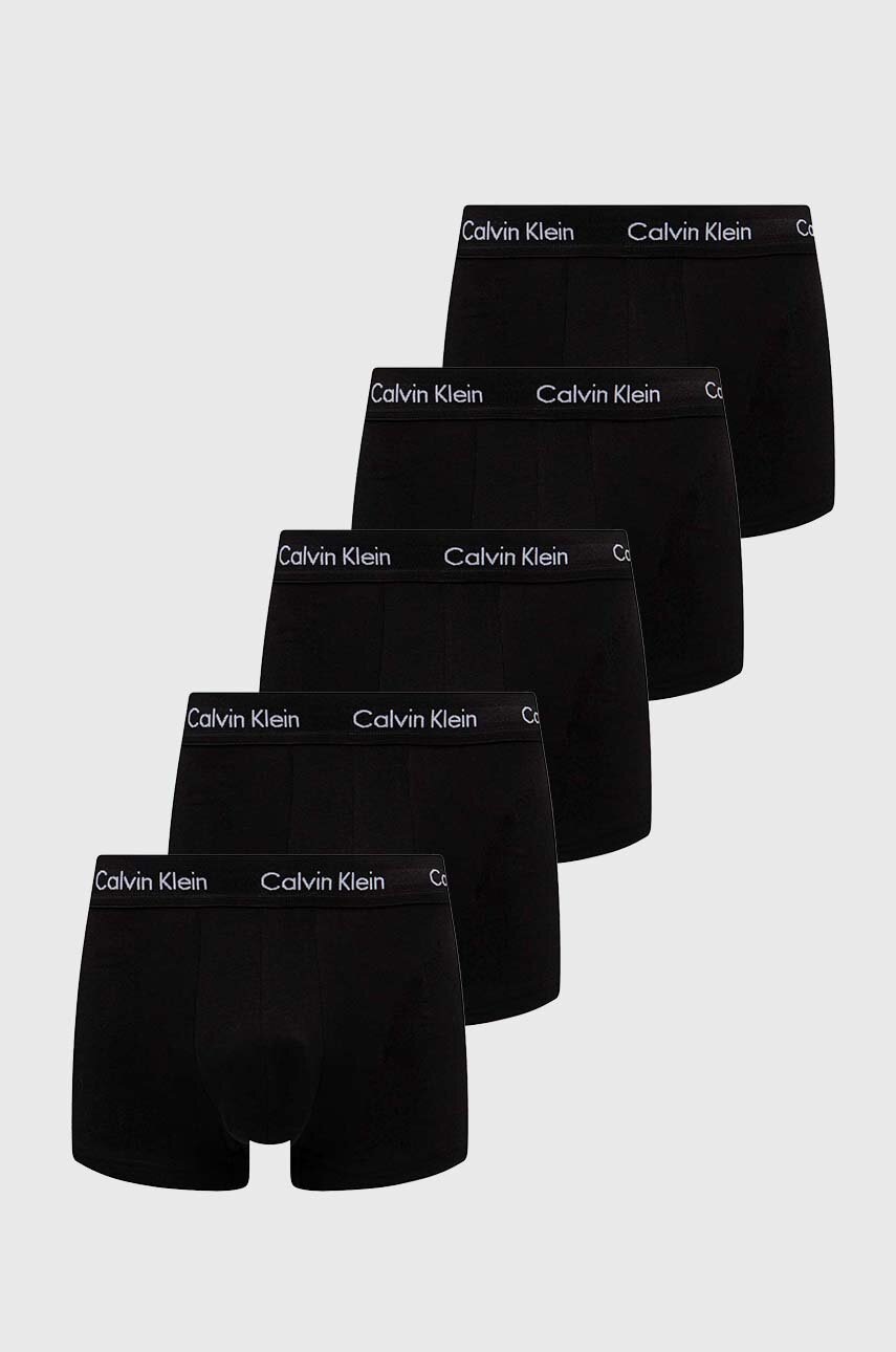

Боксерки Calvin Klein Underwear (5 броя) в черно 000NB2734A, Черен