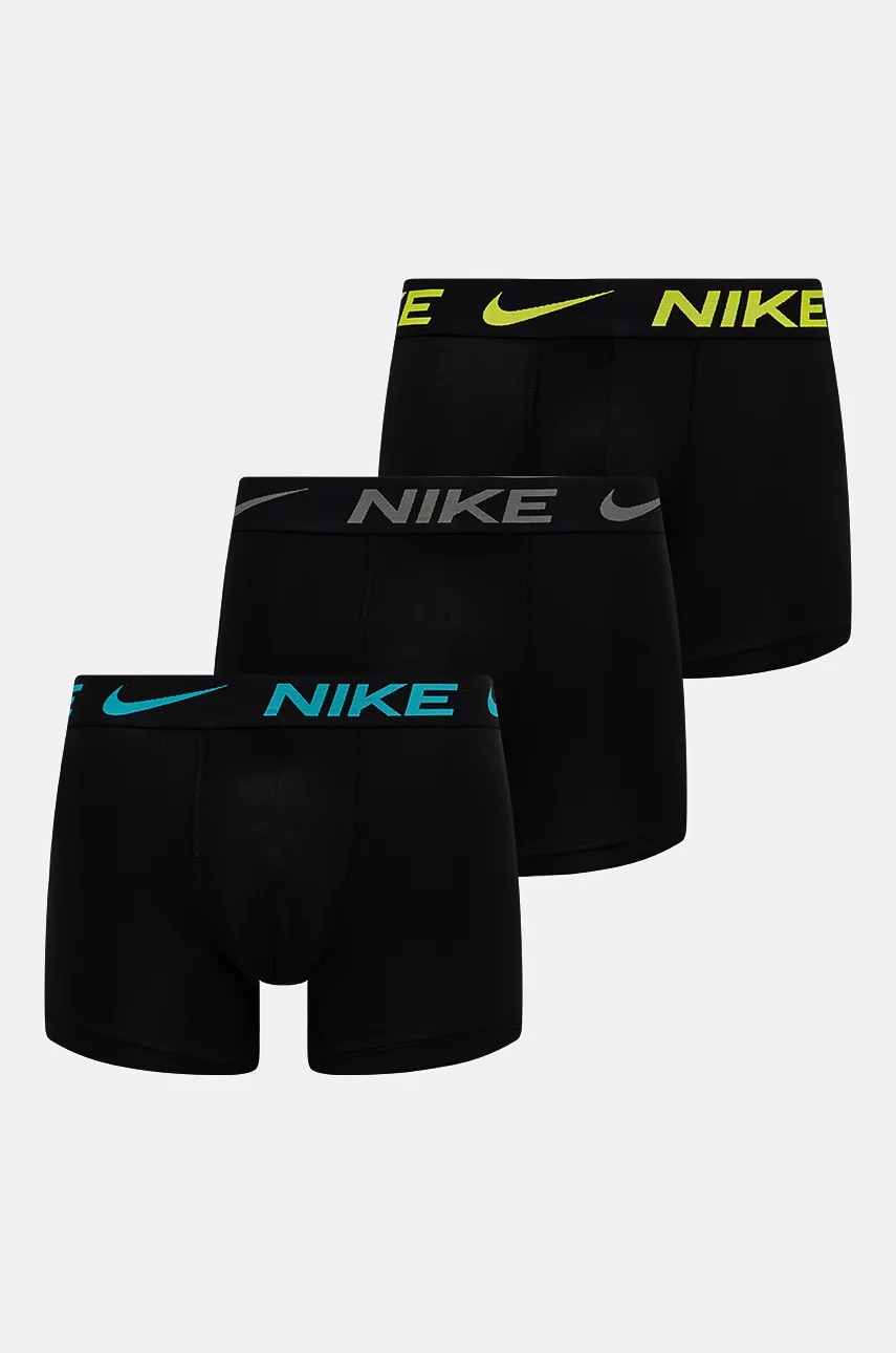 Nike boxeri 3-pack barbati, culoarea verde, 0000KE1157