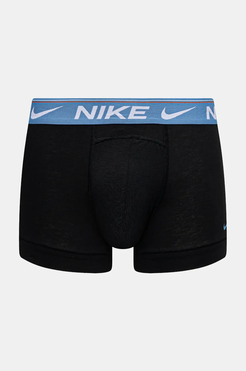 Боксеры Nike 3 шт мужские цвет чёрный 0000KE1256 Боксеры Nike 3 шт мужские цвет чёрный 0000KE1256